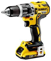 Дрель-шуруповерт DeWALT DCD796D2 желтый/черный