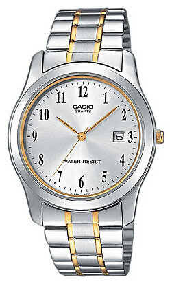 Наручные часы CASIO Collection Men MTP-1264PG-7B, серебряный, золотой