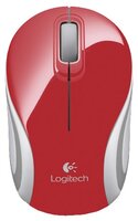 Мышь Logitech Wireless Mini Mouse M187 Red-White USB