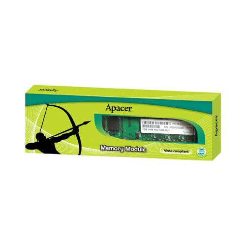Оперативная память Apacer 1 ГБ DDR3 1333 МГц DIMM CL9 7801GC84020C 30000₽