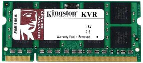 Оперативная память Kingston 2 ГБ DDR2 800 МГц SODIMM CL6 KVR800D2S5/2G