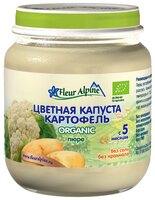 Пюре Fleur Alpine цветная капуста с картофелем (с 5 месяцев) 125 г, 1 шт.