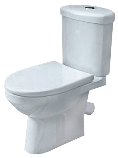 Унитаз с бачком напольный Оскольская керамика Лорена с косым выпуском ...