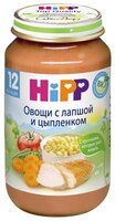 Пюре HiPP овощи с лапшой и цыпленком (с 12 месяцев) 220 г