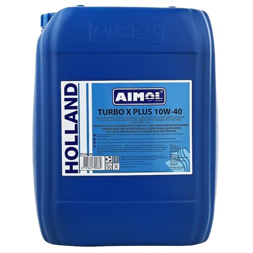 Моторное масло Aimol TURBO X PLUS 10W-40, 20 л