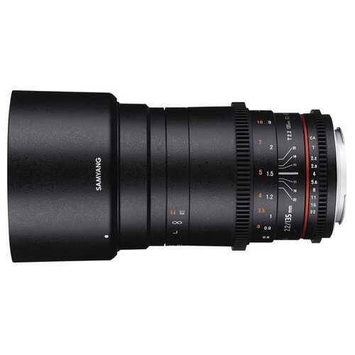 Объектив Samyang 135mm T22 ED UMC VDSLR Nikon F черный 6770000₽