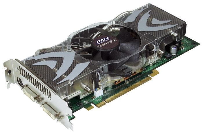 Видеокарта PNY Quadro FX 5500 700Mhz PCI-E 1024Mb 1000Mhz 256 bit 2xDVI