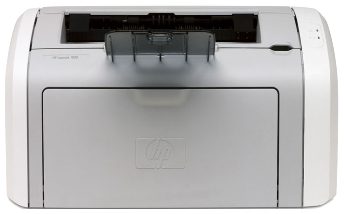 Принтер лазерный HP LaserJet 1020, ч/б, A4, серый