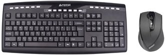 Клавиатура и мышь A4Tech 9200F Black USB