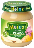 Пюре Heinz Спелая грушка (с 4 месяцев) 120 г, 1 шт