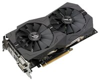 Видеокарта ASUS Radeon RX 570 1300MHz PCI-E 3.0 4096MB 7000MHz 256 bit 2xDVI HDMI HDCP Strix OC Gami