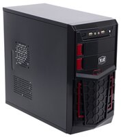 Компьютерный корпус 3Cott 3C-MATX-XH1B Ultron 500W Black