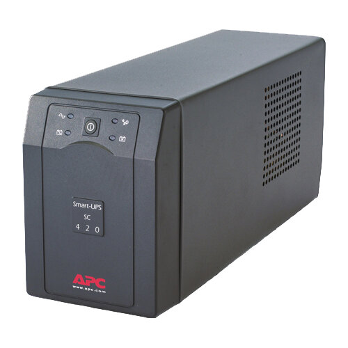 Интерактивный ИБП APC by Schneider Electric Smart-UPS SC420I серый