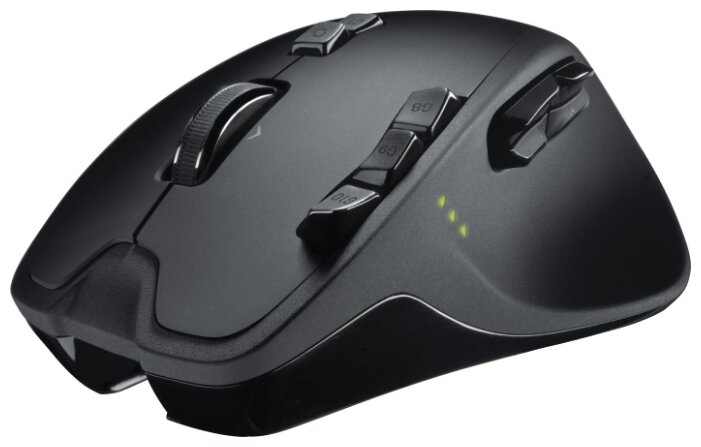 Мышь Logitech Wireless Gaming Mouse G700 Black USB