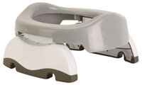 Potette Plus горшок 2 in 1 Portable Potty & Trainer Seat темно-зеленый/черный