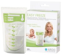Ardo Пакеты для хранения грудного молока Easy Freeze 180 мл 20 шт.