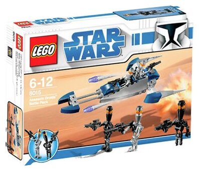 LEGO Star Wars 8015 Дроиды-ассасины, 84 дет.