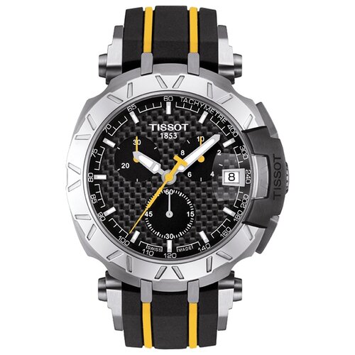 Наручные часы TISSOT, черный tissot chrono xl tour de france collection t116 617 16 057 01