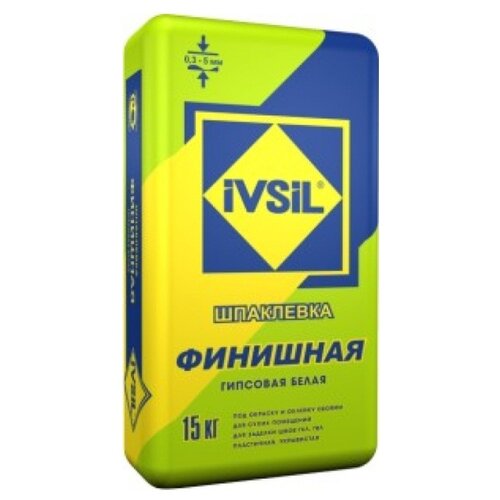 фото Шпатлевка Ivsil Финишная