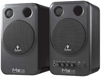 Полочная акустическая система BEHRINGER Monitor Speakers MS16 черный