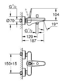 Смеситель Grohe - фото №2