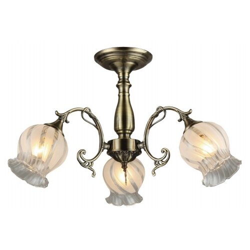 Потолочная люстра IDLamp Dorotea 289/3PF-Oldbronze