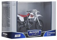 Мотоцикл Autotime (Autogrand) Honda XR400R (10019) 1:18 белый/красный