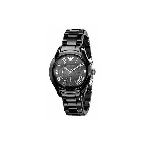 наручные часы emporio armani ceramica ar1401 черный Наручные часы EMPORIO ARMANI Ceramica, черный