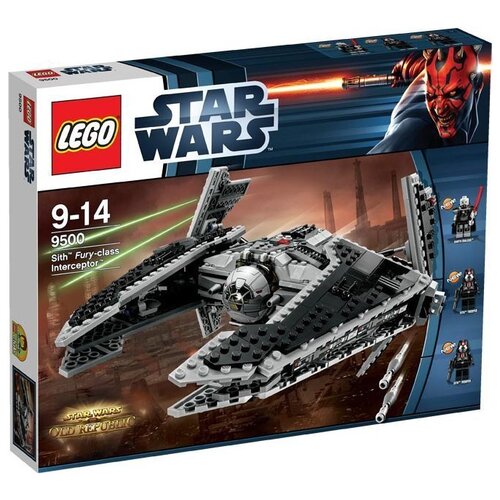 LEGO Star Wars 9500 Ситхский перехватчик класса Фурия, 741 дет. lego star wars 75031 перехватчик tie 92 дет