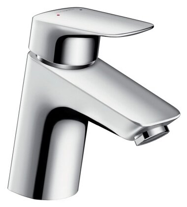 Смеситель для раковины (умывальника) hansgrohe Logis 71077000 рычажный