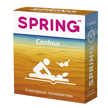 Презервативы Spring Contour, 3 шт.