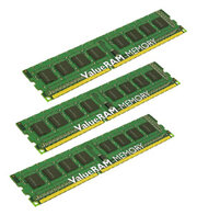 Оперативная память Kingston 6 ГБ (2 ГБ x 3 шт.) DDR3 1333 МГц DIMM CL9 KVR1333D3N9K3/6G