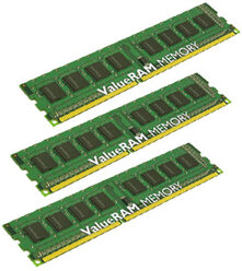 Оперативная память Kingston 6 ГБ (2 ГБ x 3) DDR3 1333 МГц CL9 (KVR1333D3N9K3/6G)