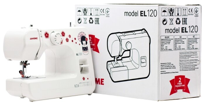 Швейная машина Janome EL-120 - фотография № 9