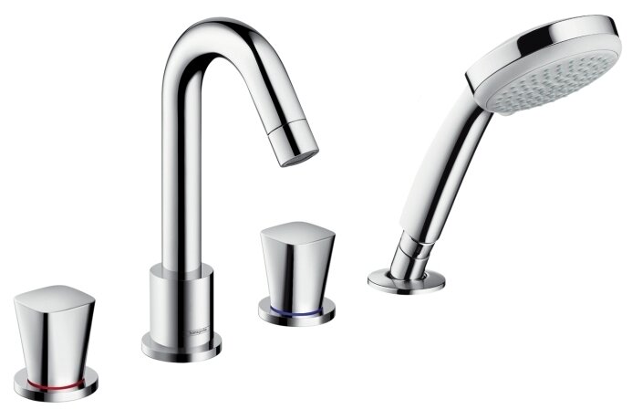 Смеситель на борт ванны Hansgrohe Logis 71314000 Хром