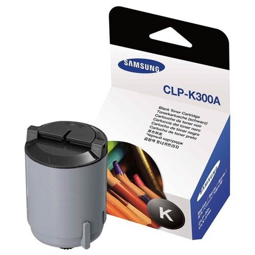 Картридж Samsung CLP-K300A, 2000 стр, черный