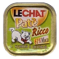 Корм для кошек LeChat Pate Ricco с Курицей и Индейкой (0.1 кг) 1 шт. 0.1 кг 1