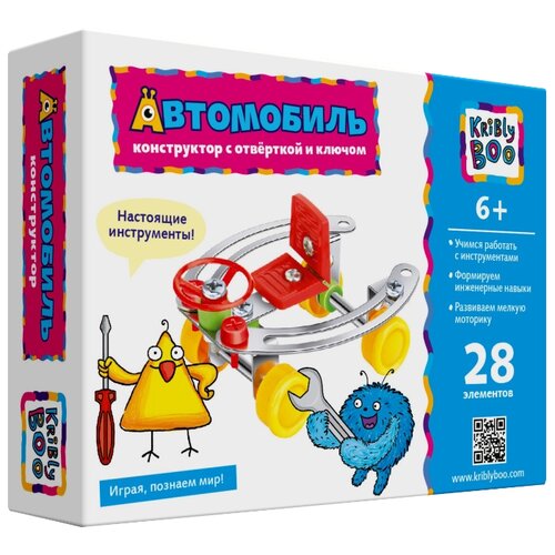 фото Винтовой конструктор Kribly Boo С отверткой и ключом 63999 Автомобиль
