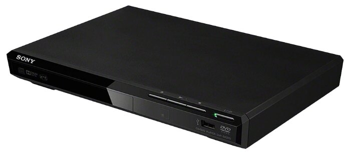 Плеер DVD Sony DVP-SR370 черный ПДУ