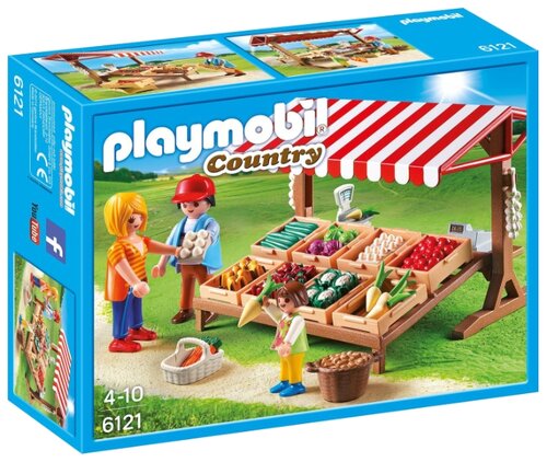 Конструктор Playmobil Country 6121 Лавка фермера, 54 дет.