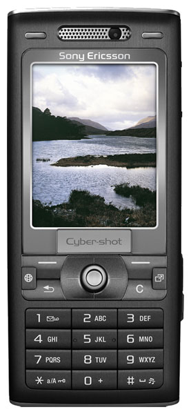 Телефон Sony Ericsson K800i, 1 SIM, черный