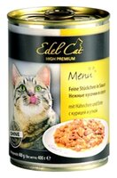 Корм для кошек Edel Cat Консервы с Курицей и Уткой в соусе (0.4 кг) 24 шт. 0.4 кг 24