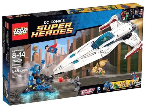 LEGO DC Super Heroes 76028 Вторжение Дарксайда, 545 дет.