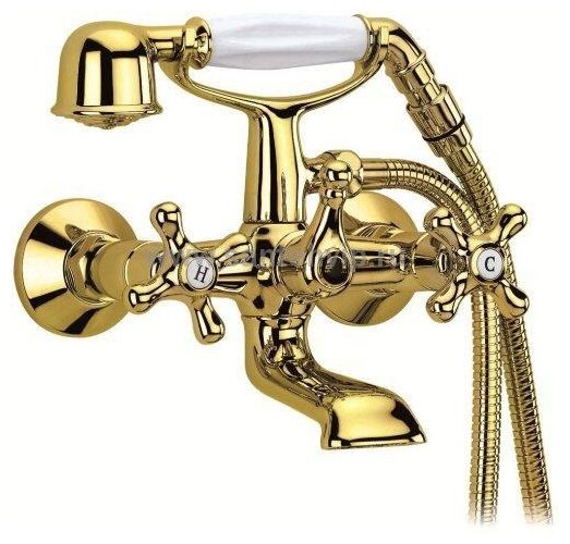 Смеситель для ванны с душем Cezares Retro C-VD2-03