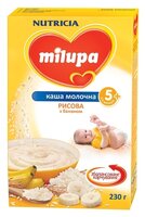 Каша Milupa (Nutricia) молочная рисовая с бананом (с 5 месяцев) 230 г