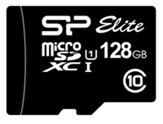 Карта памяти MicroSD 128GB Silicon Power Class 10 Elite UHS-I (R/W 75/15 Mb/s) без адаптера