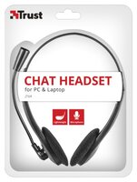 Компьютерная гарнитура Trust Ziva Chat Headset черный