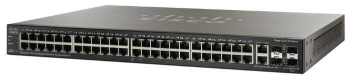 Коммутатор Cisco Small Business 500 Series SG500-52P-K9-G5 16926000₽