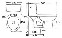 Унитаз PORTA HDC103