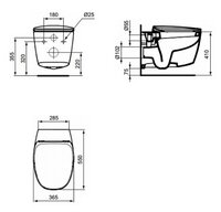 Унитаз Ideal STANDARD Dea T3292MA